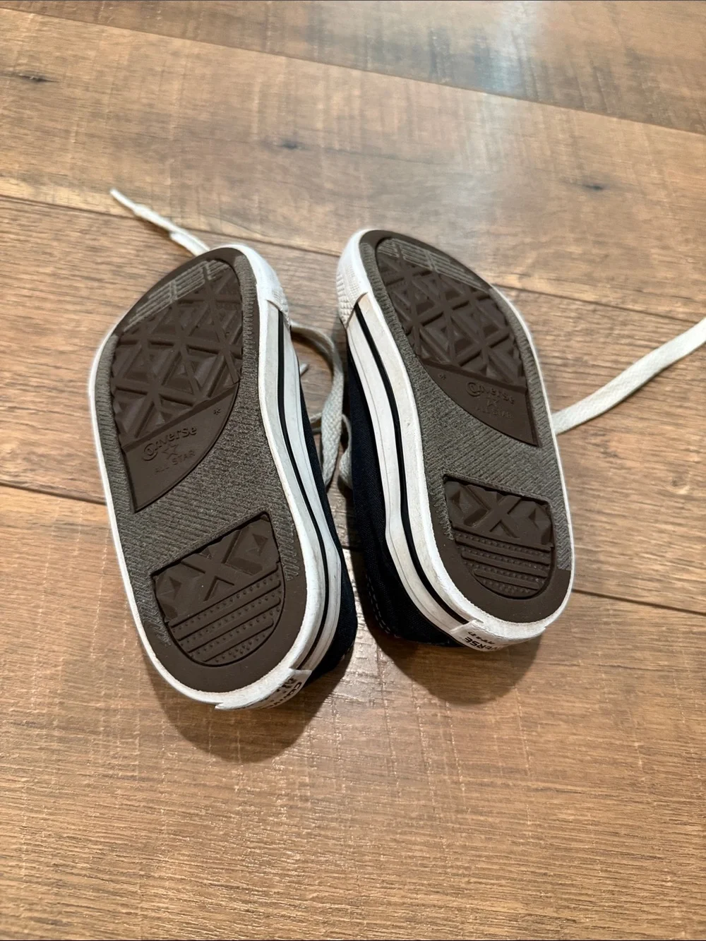Converse Kids Black and White Low-Top Sneakers